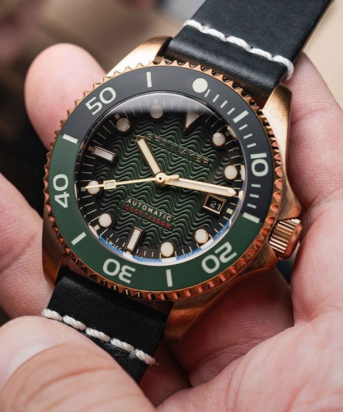 SPINNAKER（スピニカー）の「SPINNAKER/スピニカー TESEl BRONZE 腕時計 SPN-SP50600B メンズ（アナログ腕時計・メンズ・グリーン・FREE）」の5枚目の写真