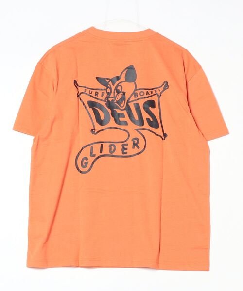 DEUS EX MACHINA（デウスエクスマキナ）の「【DEUS】The Glider Tee ザグライダーティー（Tシャツ/カットソー・メンズ・ホワイト/オレンジ・MEDIUM/LARGE/X-LARGE）」の15枚目の写真
