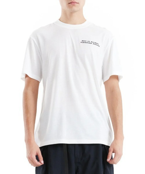 DEUS EX MACHINA（デウスエクスマキナ）の「【DEUS】The Glider Tee ザグライダーティー（Tシャツ/カットソー・メンズ・ホワイト/オレンジ・MEDIUM/LARGE/X-LARGE）」の3枚目の写真