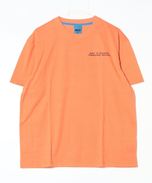 DEUS EX MACHINA（デウスエクスマキナ）の「【DEUS】The Glider Tee ザグライダーティー（Tシャツ/カットソー・メンズ・ホワイト/オレンジ・MEDIUM/LARGE/X-LARGE）」の8枚目の写真