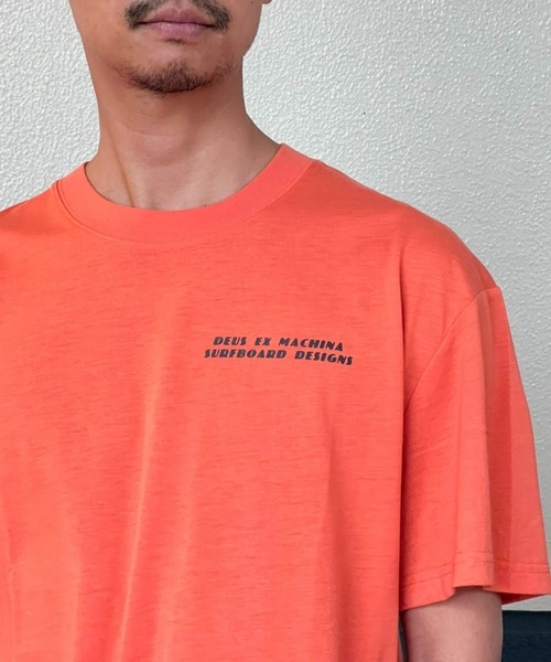 DEUS EX MACHINA（デウスエクスマキナ）の「【DEUS】The Glider Tee ザグライダーティー（Tシャツ/カットソー・メンズ・ホワイト/オレンジ・MEDIUM/LARGE/X-LARGE）」の12枚目の写真