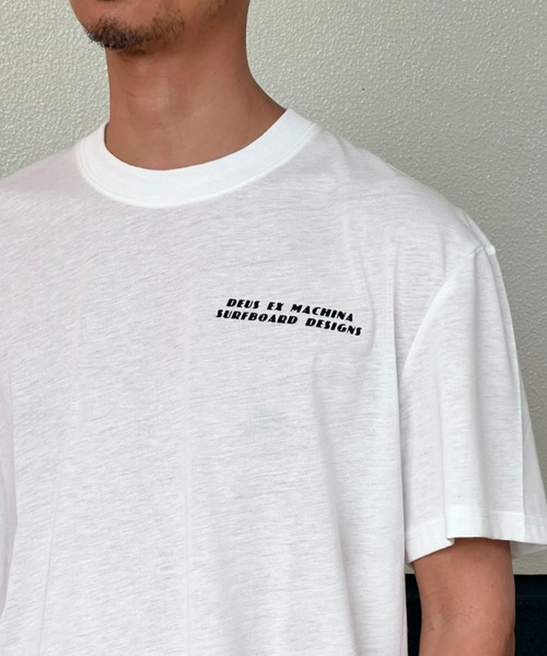 DEUS EX MACHINA（デウスエクスマキナ）の「【DEUS】The Glider Tee ザグライダーティー（Tシャツ/カットソー・メンズ・ホワイト/オレンジ・MEDIUM/LARGE/X-LARGE）」の11枚目の写真
