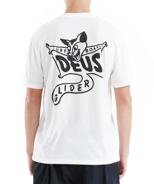 DEUS EX MACHINA（デウスエクスマキナ）の「【DEUS】The Glider Tee ザグライダーティー（Tシャツ/カットソー・メンズ・ホワイト/オレンジ・MEDIUM/LARGE/X-LARGE）」の13枚目の写真