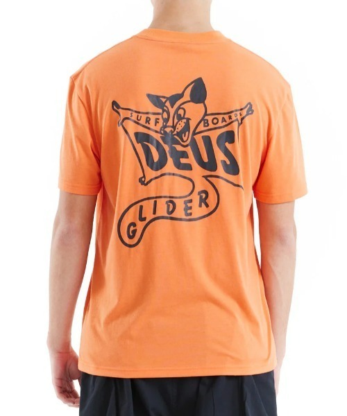 DEUS EX MACHINA（デウスエクスマキナ）の「【DEUS】The Glider Tee ザグライダーティー（Tシャツ/カットソー・メンズ・ホワイト/オレンジ・MEDIUM/LARGE/X-LARGE）」の14枚目の写真