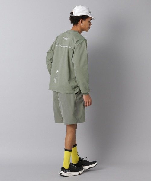 NUMERALS（ヌメラルズ）の「【NUMERALS】ナンバーロゴロンTEE（Tシャツ/カットソー・メンズ・オフホワイト/カーキ/ブラック・LARGE/MEDIUM/SMALL）」の9枚目の写真