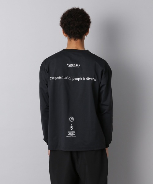 セール】【NUMERALS】ナンバーロゴロンTEE（Tシャツ/カットソー