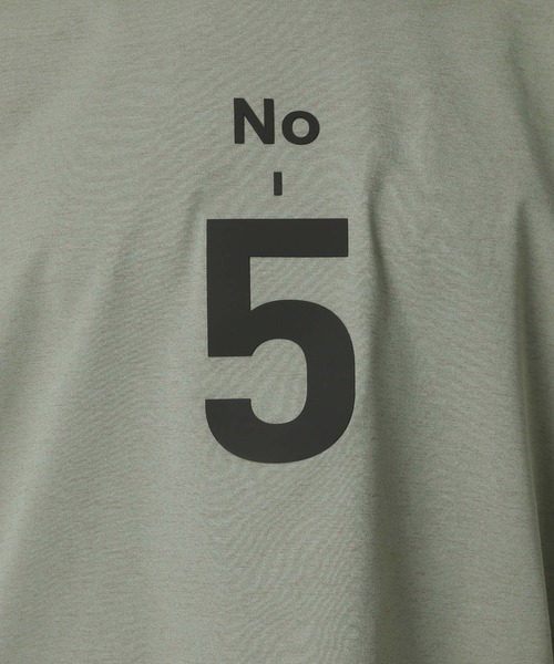 NUMERALS（ヌメラルズ）の「【NUMERALS】ナンバーロゴロンTEE（Tシャツ/カットソー・メンズ・オフホワイト/カーキ/ブラック・LARGE/MEDIUM/SMALL）」の22枚目の写真