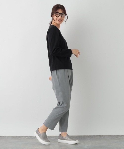 FOUND GOOD(ファウンドグッド)の「コットンベーシックロンT(Tシャツ/カットソー・レディース・ホワイト系5/イエロー系2/グレー系/グリーン系2/グレー系8/ブラック・S/M/L)」の8枚目の写真