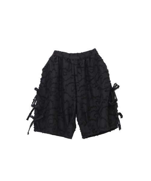 unica(ユニカ)の「サイドリボンボリュームパンツハーフパンツ(その他パンツ・レディース・グリーン/ブラック/オフホワイト・F)」の9枚目の写真