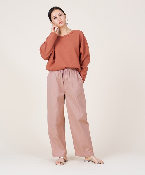 marmors(マルモア)の「【marmors】2way georgette pullover(Tシャツ/カットソー・レディース・アイボリー/オレンジ/マルチ/ホワイト・36)」の22枚目の写真