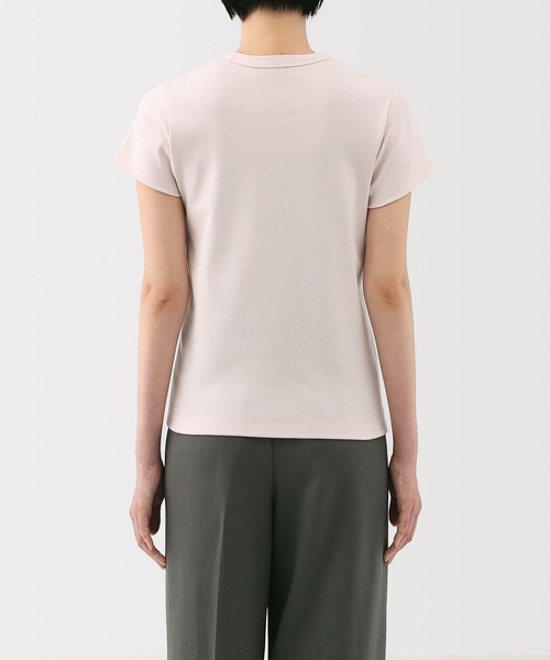 無印良品(ムジルシリョウヒン)の「婦人 涼感汗じみしにくいクルーネック半袖Tシャツ(Tシャツ/カットソー・レディース・ホワイト/ブルー系/ライトピンク/ブラック/ライトグレー/チャコールグレー・S/M/L/XL)」の20枚目の写真