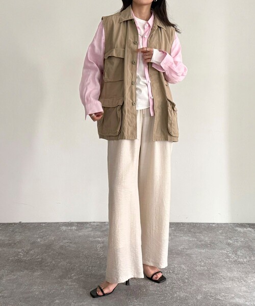 fredy emue（フレディエミュ）の「【ROTHCO/ロスコ】BDU ベスト（ミリタリージャケット・レディース・カーキ/ブラック/ベージュ・38）」の12枚目の写真