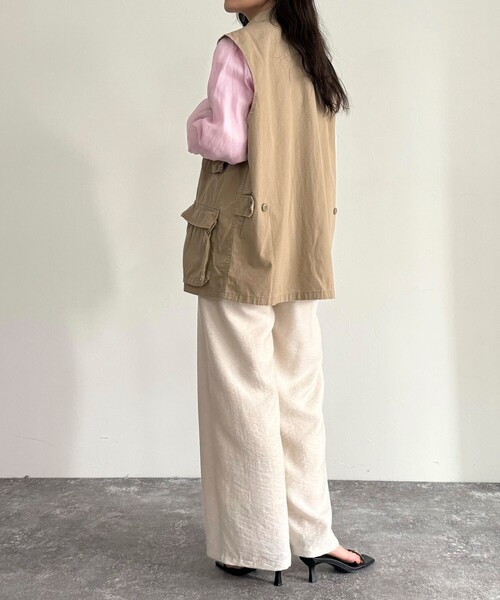 fredy emue（フレディエミュ）の「【ROTHCO/ロスコ】BDU ベスト（ミリタリージャケット・レディース・カーキ/ブラック/ベージュ・38）」の15枚目の写真