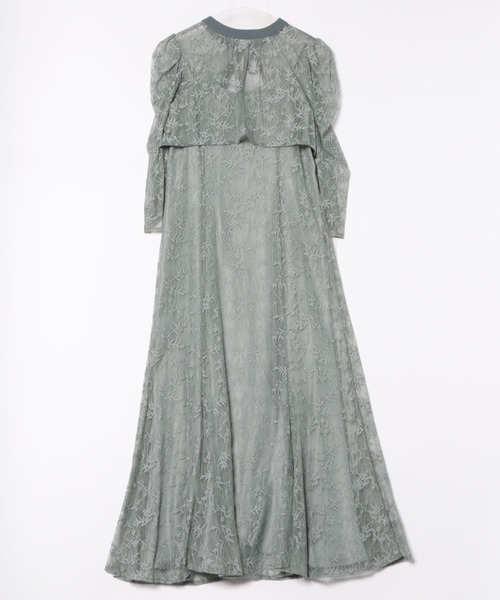 Cupid Heart（キューピッドハート）の「【Cupid Heart】結婚式用！ラメレースボレロセットワンピース（ドレス・レディース・ブラック/ミント/イエロー・MEDIUM）」の21枚目の写真