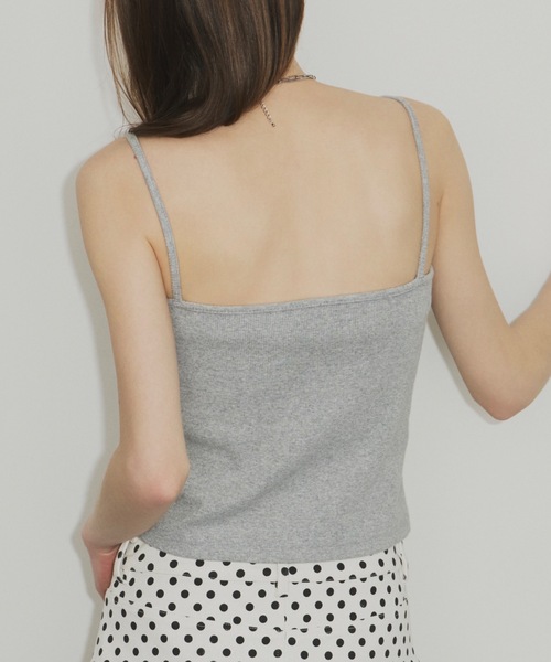 SHAGGIE（シャギー）の「グランジロゴレースキャミソールトップス（キャミソール・レディース・グレー/ホワイト/ピンク・FREE）」の11枚目の写真