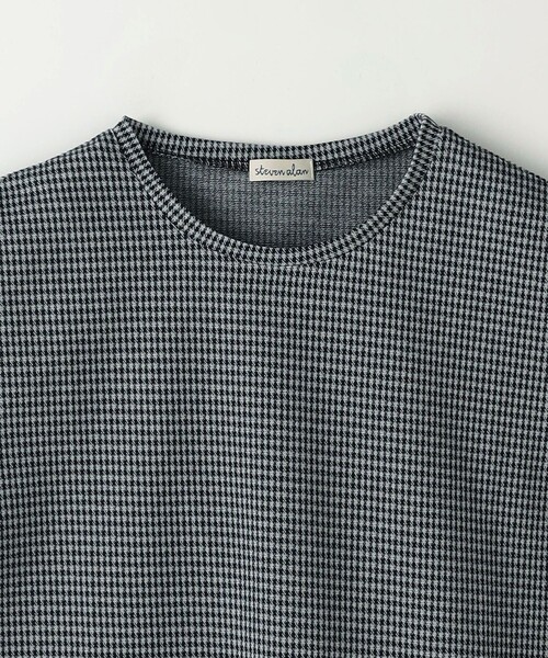 Steven Alan(スティーブンアラン)の「<Steven Alan>ギンガムチェック Tシャツ(Tシャツ/カットソー・レディース・ベージュ/ブラック/ライラック・FREE)」の20枚目の写真