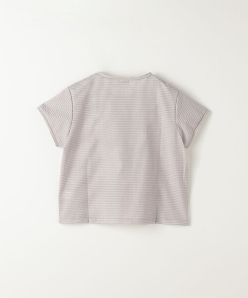 Steven Alan(スティーブンアラン)の「<Steven Alan>ギンガムチェック Tシャツ(Tシャツ/カットソー・レディース・ベージュ/ブラック/ライラック・FREE)」の22枚目の写真