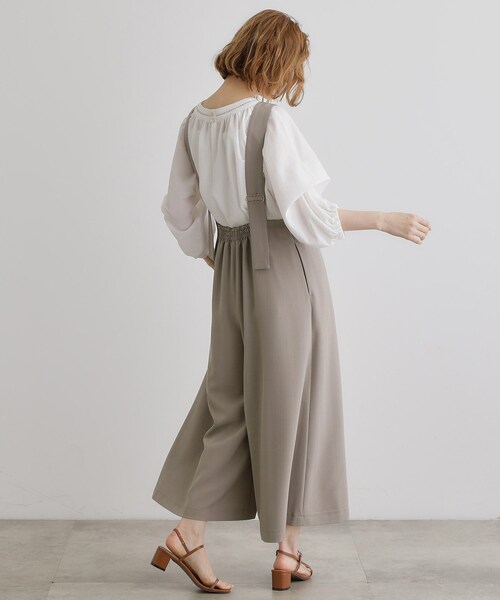 grove（グローブ）の「ラメストライプサロペット（サロペット/オーバーオール・レディース・ブラック/ブラウン系その他/グレー・02/03/01/04/05）」の14枚目の写真