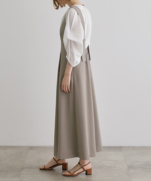 grove（グローブ）の「ラメストライプサロペット（サロペット/オーバーオール・レディース・ブラック/ブラウン系その他/グレー・02/03/01/04/05）」の17枚目の写真