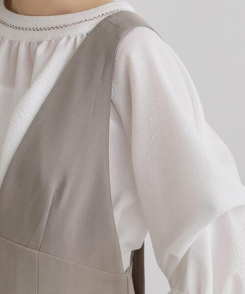 grove（グローブ）の「ラメストライプサロペット（サロペット/オーバーオール・レディース・ブラック/ブラウン系その他/グレー・02/03/01/04/05）」の21枚目の写真