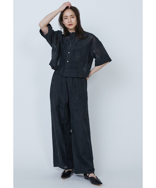 ティッカ TICCA シャツ TICCA(ティッカ) 20S/S バックレースアップフレンチシャツ