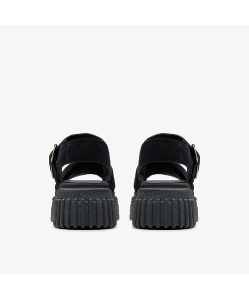 Clarks（クラークス）の「Evamar Wish / エヴァマー ウィッシュ（ブラックスエード）（サンダル・レディース・ブラック・UK4.5/UK4/UK3.5/UK3/UK6/UK5.5/UK5）」の5枚目の写真