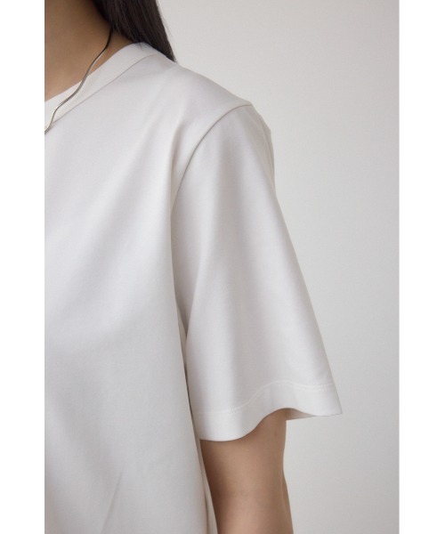 AZUL by moussy（アズールバイマウジー）の「ファインタッチTシャツ（Tシャツ/カットソー・レディース・ベージュ/ライム/ブラック/オフホワイト・SMALL/MEDIUM）」の13枚目の写真