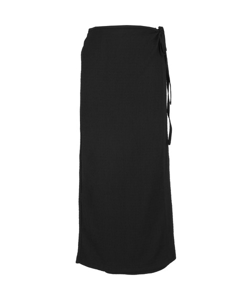 coca(coca)(コカ)の「【WEB限定セール】シボシャーリングラップスカート(スカート・レディース・A/ブラック・M/L)」の21枚目の写真