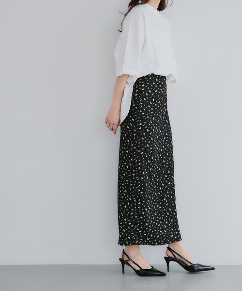 coca(coca)(コカ)の「【WEB限定セール】シボシャーリングラップスカート(スカート・レディース・A/ブラック・M/L)」の10枚目の写真