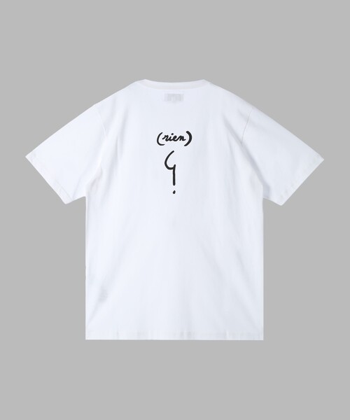 agnes b.(アニエスベー)の「コットン メッセージ 半袖 Tシャツ(Tシャツ/カットソー・レディース・ホワイト・LARGE/X-LARGE/MEDIUM/SMALL)」の2枚目の写真