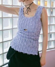 2way Cord Embroidery Top/2ウェイコードエンブロイダリートップ