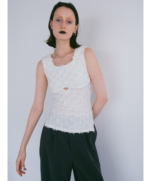 Fluffy Cutout Top/フラッフィーカットアウトトップ（その他