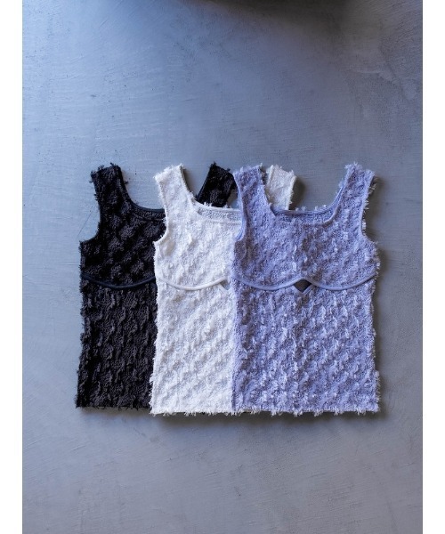 Fluffy Cutout Top/フラッフィーカットアウトトップ（その他