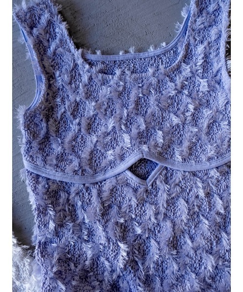 sahara(サハラ)の「Fluffy Cutout Top/フラッフィーカットアウトトップ(その他トップス・レディース・ブラック/ライトブルー/ホワイト・FREE)」の17枚目の写真