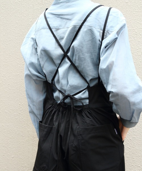 THOUSAND MILE(サウザンドマイル)の「THOUSAND MILE/サウザンドマイル キャミソール サロペット CAMISOLE SALOPETTE(サロペット/オーバーオール・レディース・ブラック/チャコールグレー・FREE)」の9枚目の写真