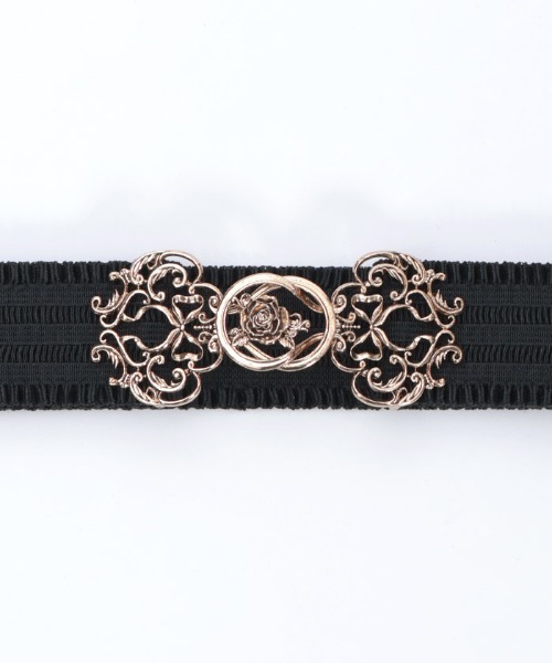 axes femme（アクシーズファム）の「薔薇使いアタッチメントベルト（ベルト・レディース・ゴールド/シルバー・FREE）」の11枚目の写真