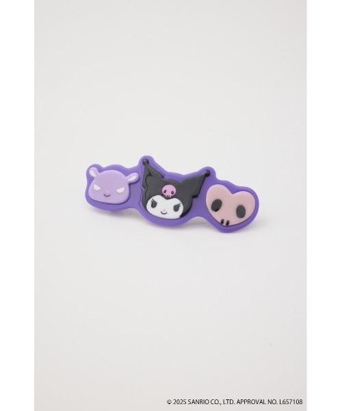 RODEO CROWNS WIDE BOWL(ロデオクラウンズワイドボウル)の「(サンリオキャラクターズ) アクリルヘアバレッタ(バレッタ/ヘアクリップ・レディース・レッド/ターコイズブルー/パープル・FREE)」の3枚目の写真