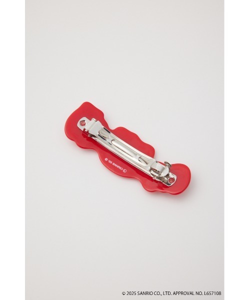 RODEO CROWNS WIDE BOWL（ロデオクラウンズワイドボウル）の「(サンリオキャラクターズ) アクリルヘアバレッタ（バレッタ/ヘアクリップ・レディース・レッド・FREE）」の5枚目の写真