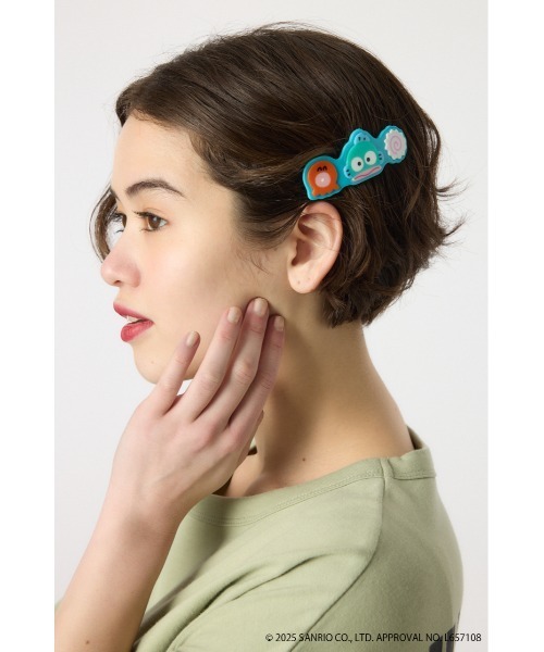RODEO CROWNS WIDE BOWL（ロデオクラウンズワイドボウル）の「(サンリオキャラクターズ) アクリルヘアバレッタ（バレッタ/ヘアクリップ・レディース・レッド・FREE）」の10枚目の写真