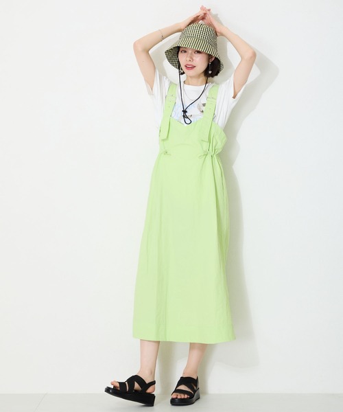 WA ORiental TRaffic(ダブルエーオリエンタルトラフィック)の「厚底ニット編みサンダル/52202(サンダル・レディース・ブラック/キャメル・LL/L/M/S)」の10枚目の写真