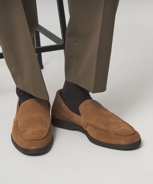 green label relaxing（グリーンレーベルリラクシング）の「＜FILIPE SHOES＞ヴァンプ スリッポン（スリッポン・メンズ・ネイビー/ブラック/ベージュ・42/41/43/40）」の6枚目の写真