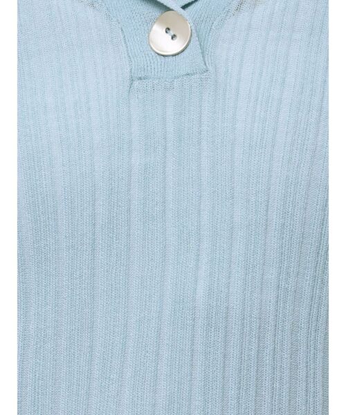 LAGUNAMOON(ラグナムーン)の「シアーカラーネックシニットプルオーバー(Tシャツ/カットソー・レディース・アイボリー/ブラック/ブルー・FREE)」の14枚目の写真