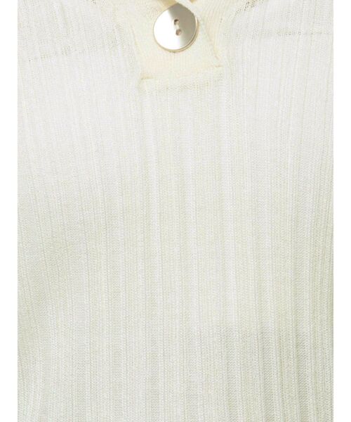 LAGUNAMOON(ラグナムーン)の「シアーカラーネックシニットプルオーバー(Tシャツ/カットソー・レディース・アイボリー/ブラック/ブルー・FREE)」の15枚目の写真