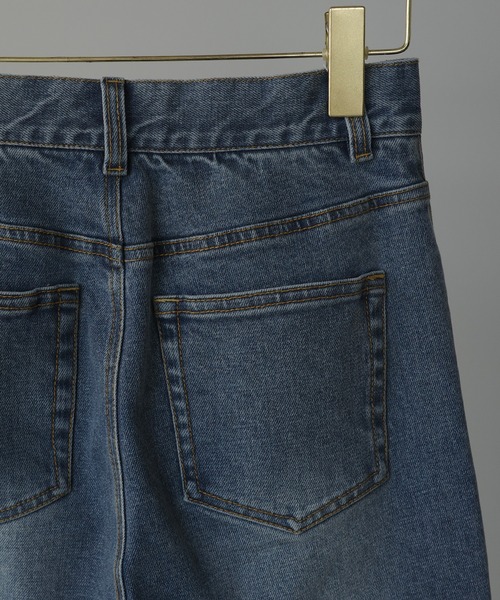 louere ストレッチフレアデニムパンツ 楽天市場】【マラソン期間中 5%OFFクーポン】Louere Louere