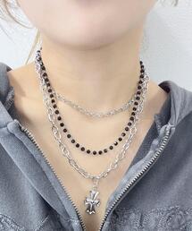 WEGO | WEGO/3連クロスネックレス(ネックレス)