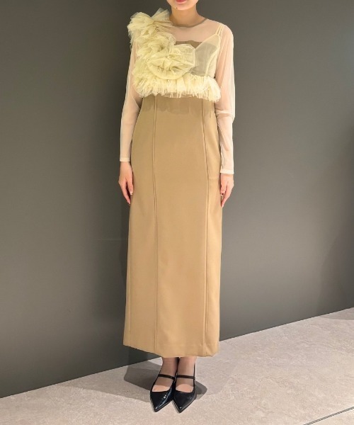 パールビスチェドレス / pearl bustier dress（ドレス）｜ANDRESD