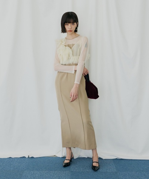 パールビスチェドレス / pearl bustier dress（ドレス）｜ANDRESD