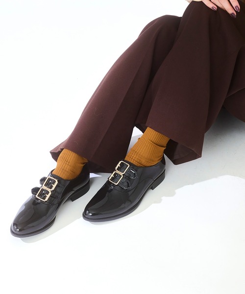 TEMPERATE(テンパレイト)の「TEMPERATE / テンパレイト FRANCO(レインシューズ・レディース・Black/グレー・36/37/38/39/40)」の15枚目の写真