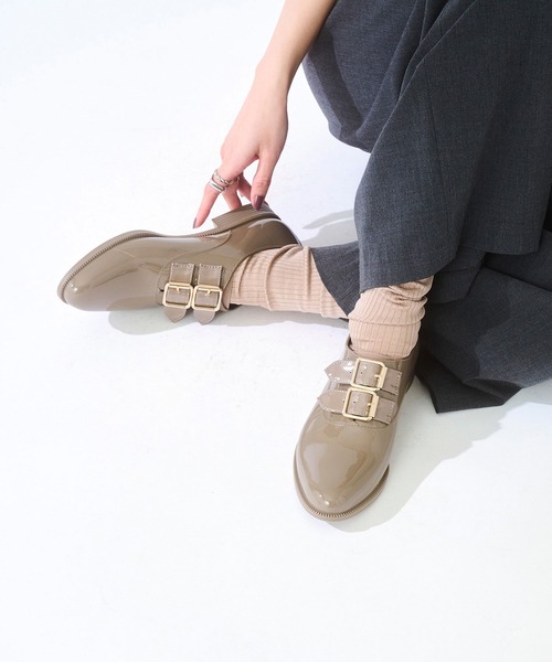 TEMPERATE(テンパレイト)の「TEMPERATE / テンパレイト FRANCO(レインシューズ・レディース・Black/グレー・36/37/38/39/40)」の5枚目の写真