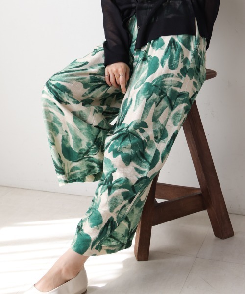Bou Jeloud（ブージュルード）の「ボタニカルパンツ（その他パンツ・レディース・B/A/C・FREE）」の2枚目の写真